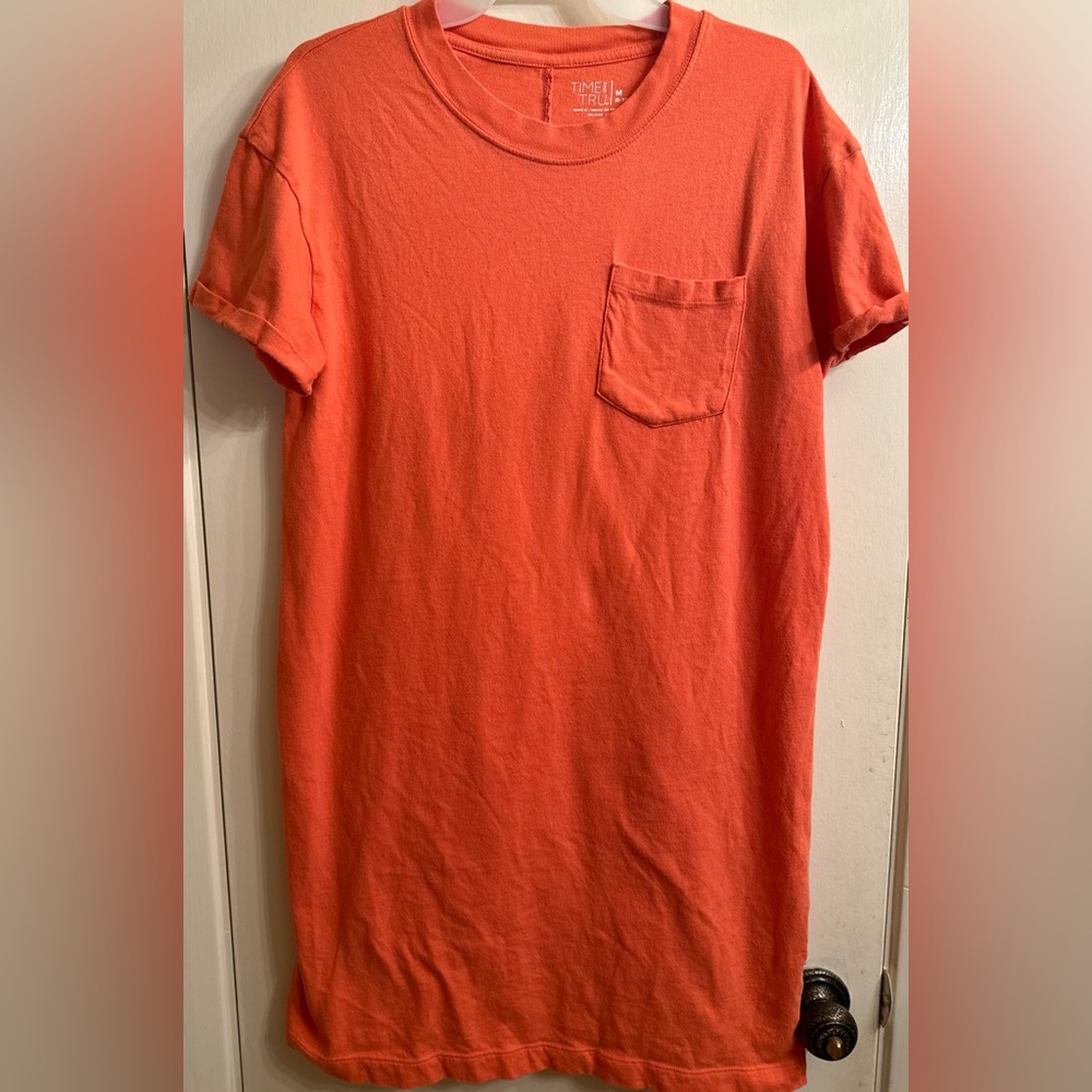 Time and Tru Pocket T-shirt Dress